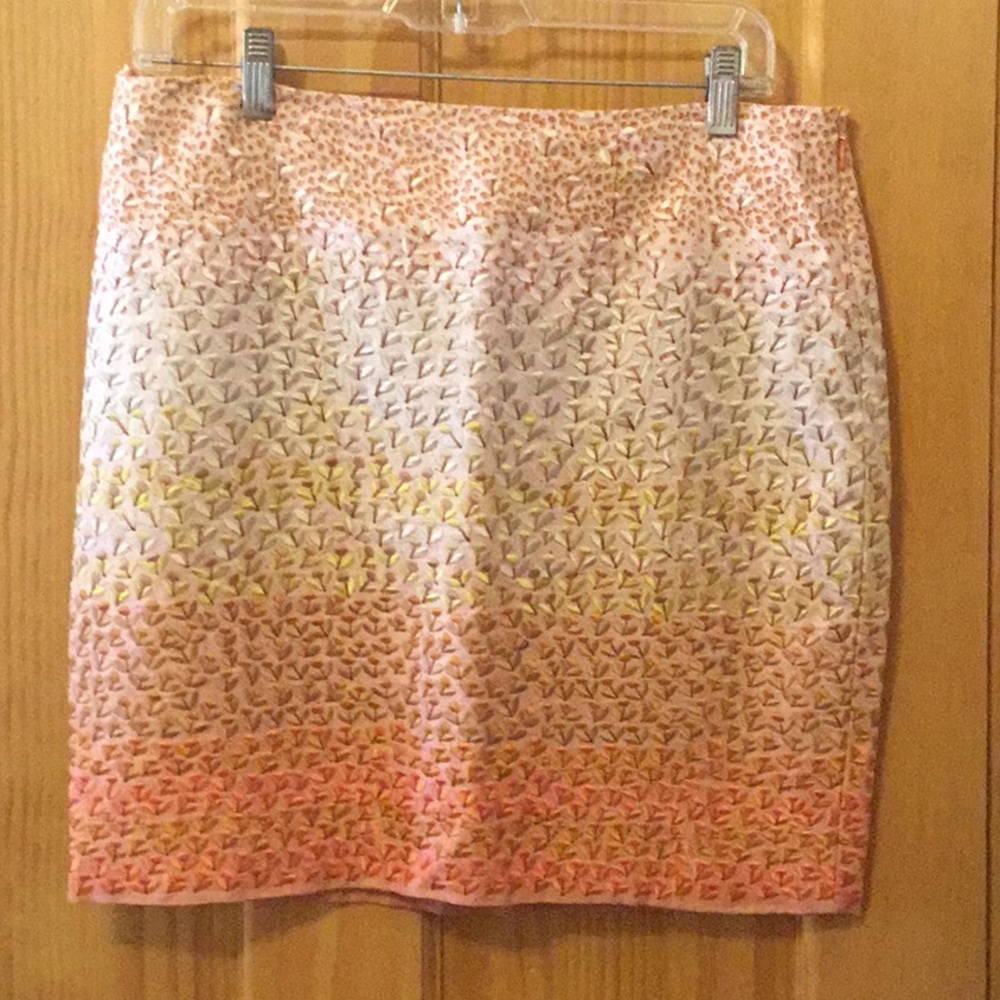 Multicolor Textured Women's Skirt